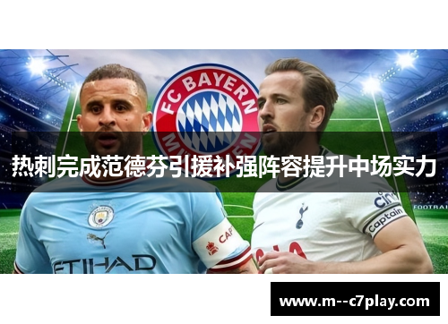 热刺完成范德芬引援补强阵容提升中场实力